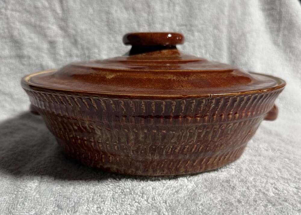 Vintage Monmouth StonewareCasserole Dish